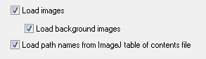 Figure T28.117 The ImageJ Data Loading options available from Edit Preferences in FCS Express 4 Image Cytometry.