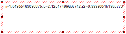 Figure T27.28 LinFitLogMedMESF Custom Token Formula Output Displayed in a Text Box Figure T27.28 LinFitLogMedMESF Custom Token Formula Output Displayed in a Text Box