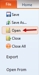 Figure T3.1  Open Layout