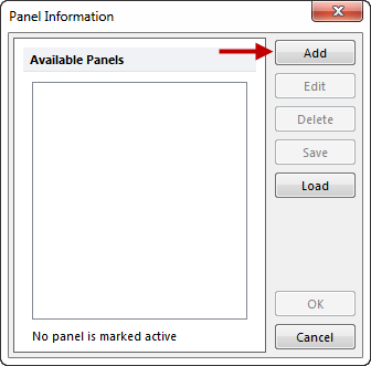 Figure 21.2  Add Panel Window