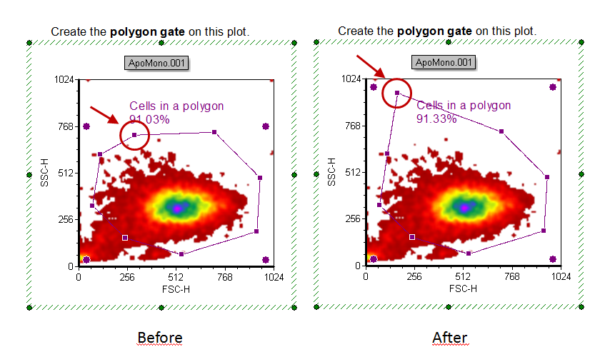 Figure T4.19  Resize a Polygon Vertex independently