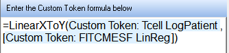 Figure T27.24 The Completed Custom Token Formula for Tcell LogMESF Patient Figure T27.24 The Completed Custom Token Formula for Tcell LogMESF Patient