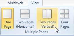 Figure T17.21  View Two Pages