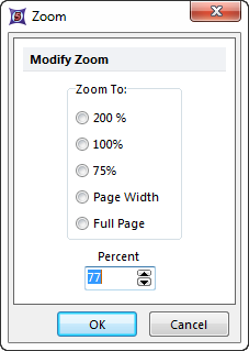 Figure T14.2  Zoom Dialog