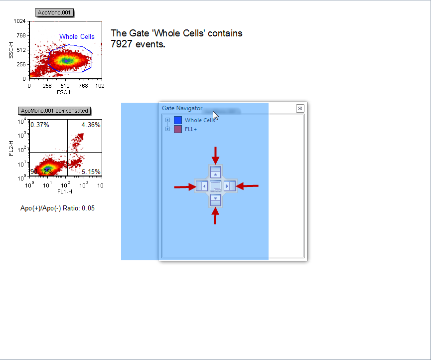 Figure T11.3  Docking Icon in the Center of the Layout