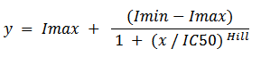 EqnFourParmLogistic