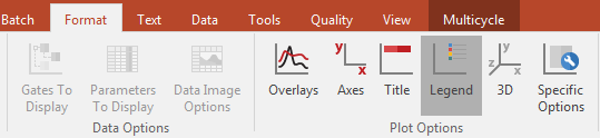 Figure T19.9  Selecting the Format Legend Command