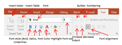 Figure 6.2.1 FormattingCommands