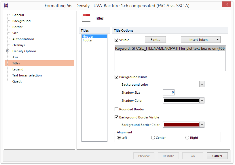 Figure 8.69  Formatting Titles