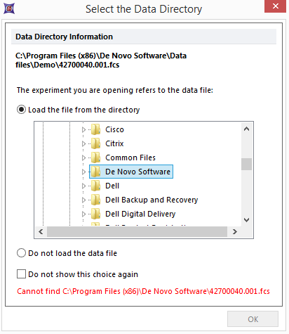 Figure 4.6  Missing Linked Data