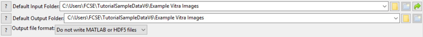 Figure T24.1  Set the Default Input and Output Folders to the Same Location