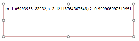 Figure T27.28  LinFitLogMedMESF Custom Token Formula Output Displayed in a Text Box