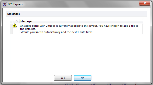 Figure T10.33 - Automatically Add Data File to Data List