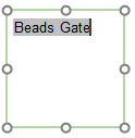 Figure 35.13 - Text box with Inserted Token