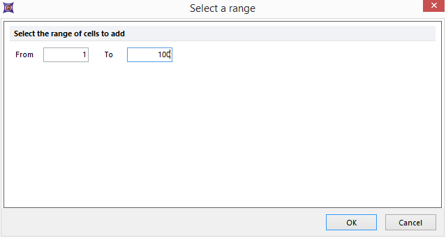 Figure T26.27  Select a Range Dialog