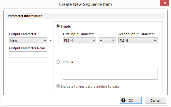 Figure 29.7 - Finish calculation creation in Create New Sequence Item dialog