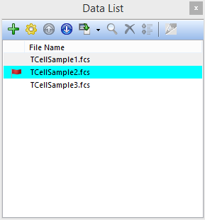 Figure 20.49 The Data List displaying Flagged Iterations