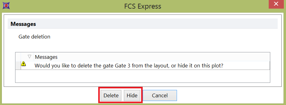Figure 9.28 - Delete or Hide a Gate