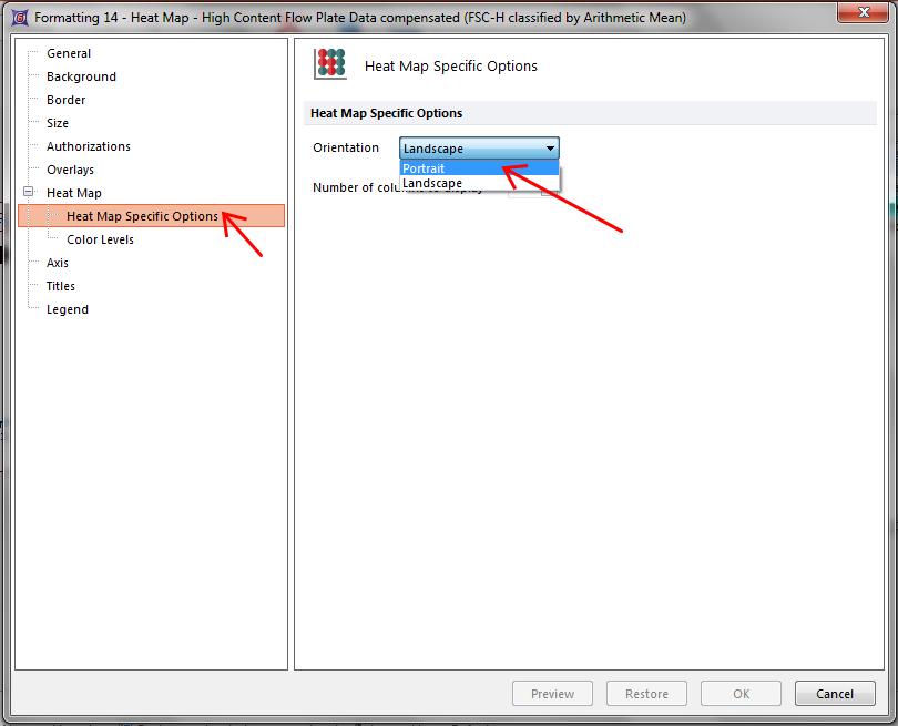 Figure  T18.7  Changing Orientation from Landscape to Portrait