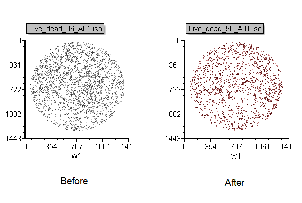 Figure T25.9  Picture Plot with Well Gate Applied