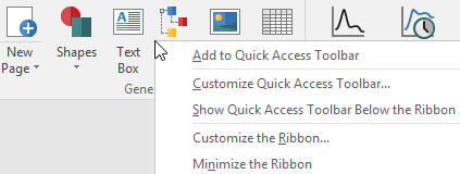 Figure 3.16  Add Command to Quick Access Toolbar