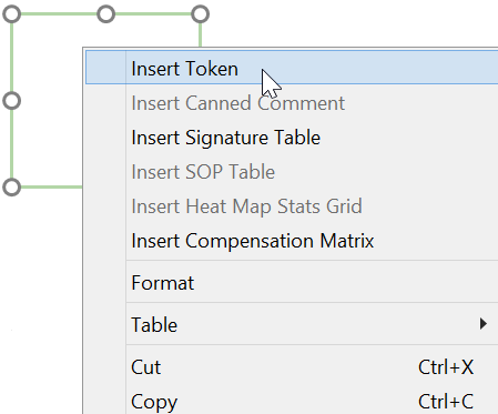 Figure 35.10 Insert Individual SOP tokens