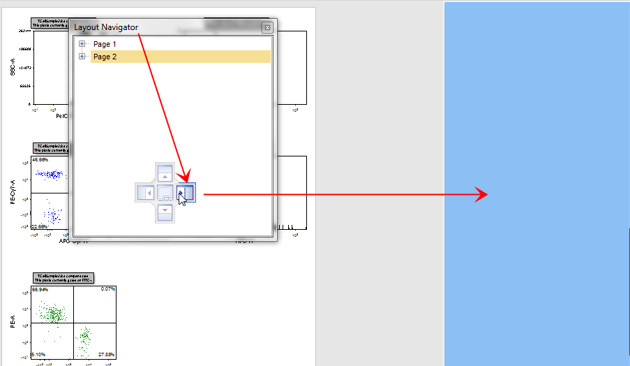 Figure T14.5  Docking the Layout Navigator