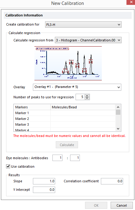 Figure 15.4  New Calibration Dialog