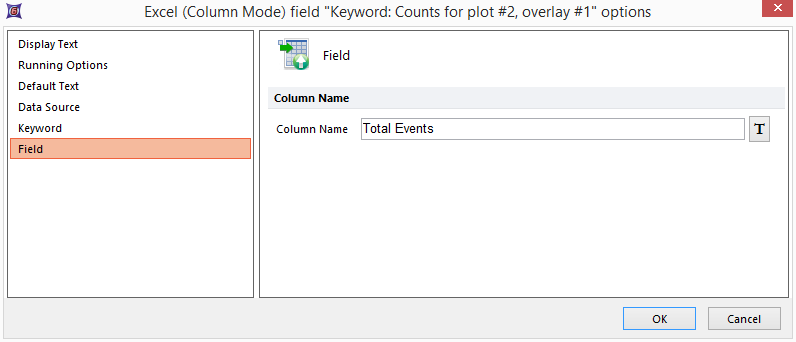 Figure T28.81   Editing the Column Name Box