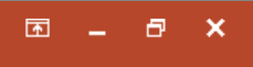 Figure 4.7  Close icons