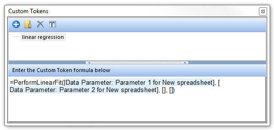 Figure 11.58  Completed Linear Regression Formula with result type converted to Numeric