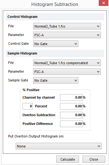 Figure 13.3  Histogram Subtraction Window