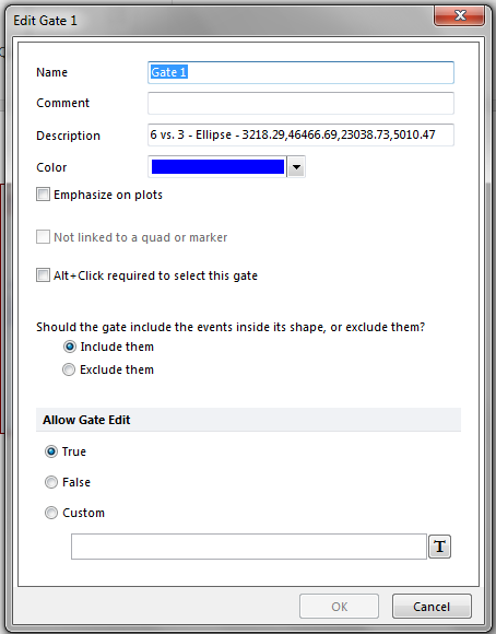 Figure 9.30  Edit Gate Dialog
