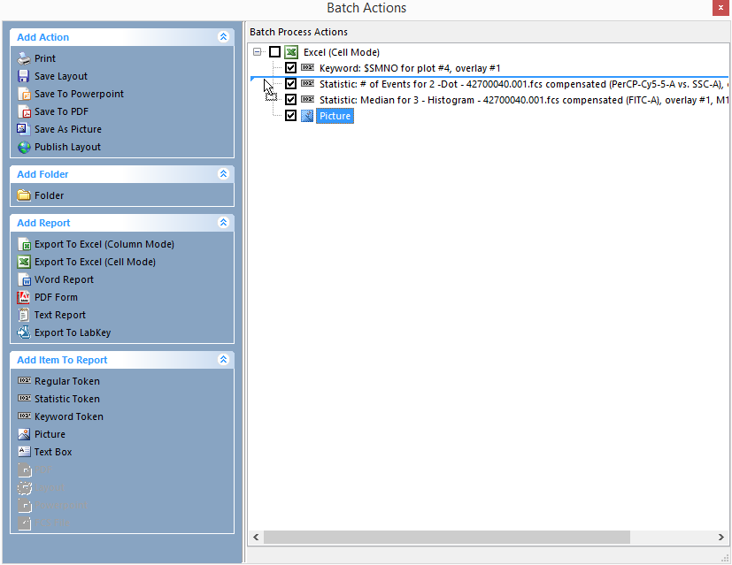 Figure 20.39  Repositioning a Token in a Report