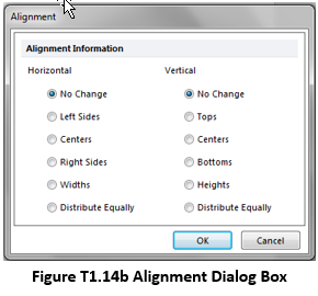 Alignment Dialog