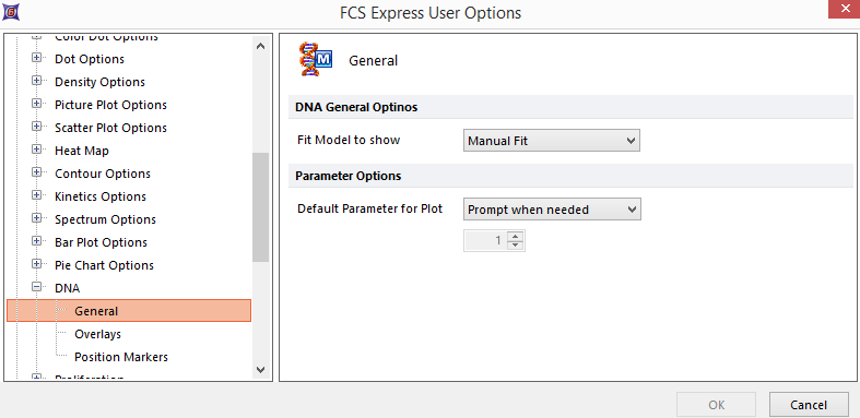 Figure 8.12  DNA General Options