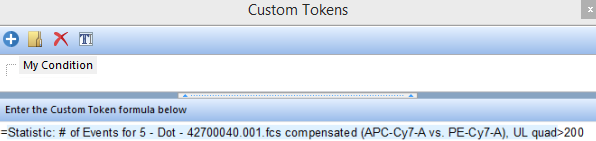 Figure 19.58  Token that Evaluates to TRUE or FALSE