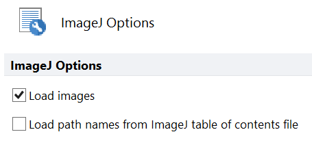 Figure T28.117 The ImageJ Data Loading options available from Edit Preferences in FCS Express Image Cytometry.