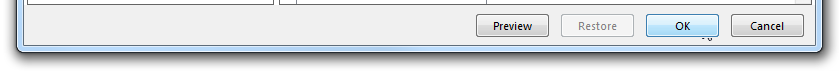 Figure 5.  Clicking OK in the Formatting dialog.