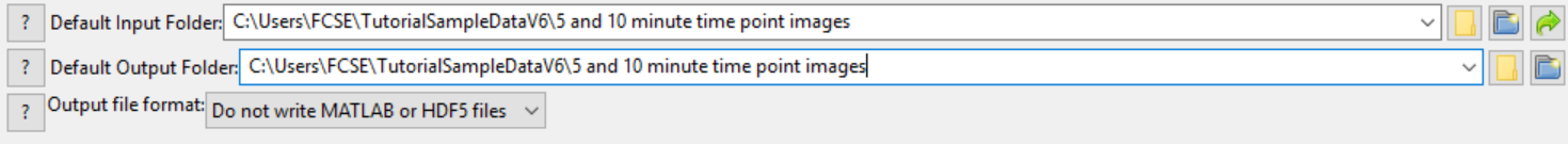 Figure T24.13  Set the Default Input and Output Folders to the Same Location