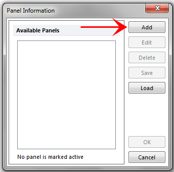 Figure 21.2  Add Panel Window