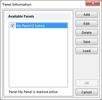 Figure T10.4  Updated Panel Information Dialog