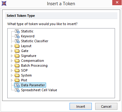 Figure 19.26 - Data Parameter Tokens