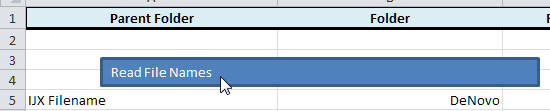 Figure T28.103 Clicking on the Read File Names macro button