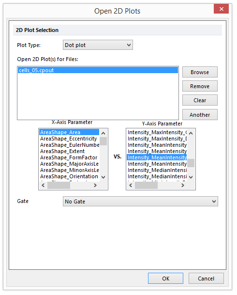 Figure T24.37  Open 2D Plots Dialog