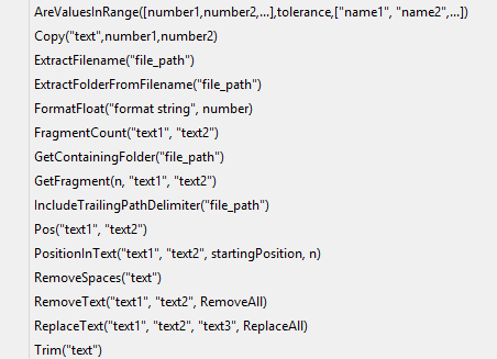 TextManipulationFunctions