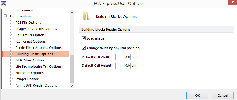 Figure 8.55  Building Blocks options