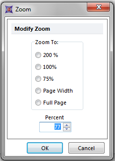 Figure T14.2  Zoom Dialog