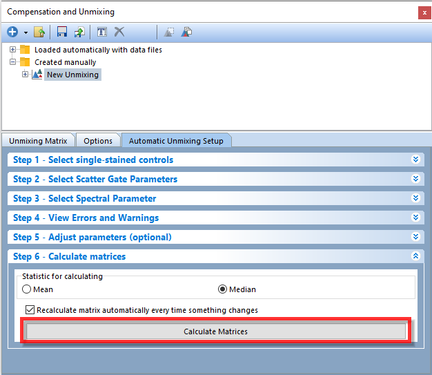 Figure T35.16  Step 6 - Calculate matrices
