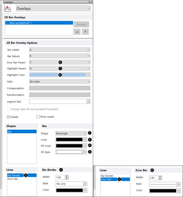 Figure 5.231 Special formatting options for Bar Plots